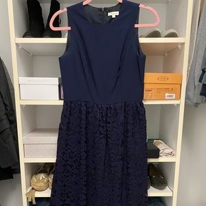 Navy lace Dress